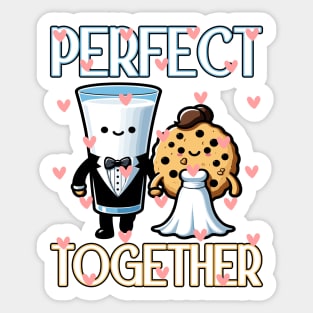 Milk and Cookies Duo Charm Sticker